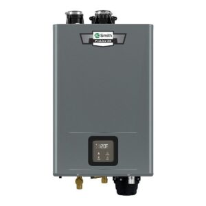 A. O. Smith Adapt SC Standard Condensing Ultra-Low NOx 140,000 BTU Natural Gas Tankless Water Heater ATM-140M-N-100