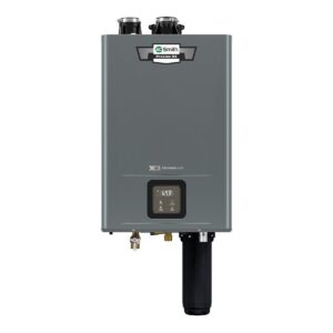A. O. Smith Adapt SC Standard Condensing Ultra-Low NOx 199,000 BTU Natural Gas Tankless Water Heater ATM-199X3-N-100
