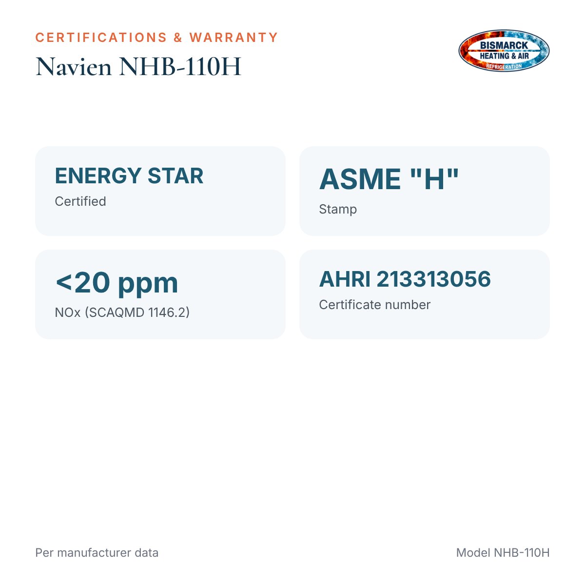 Navien NHB-110H Ultra-High Efficiency Condensing Wall-Hung Gas Heating Boiler, 110,000 BTU - Image 5